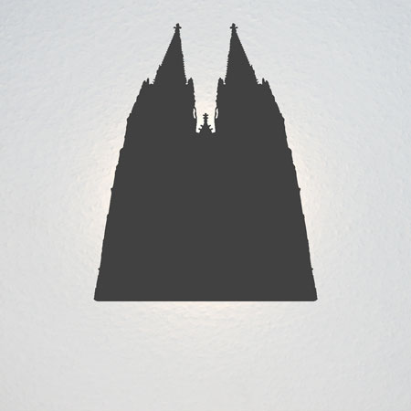 Die Westfront des Kölner Doms.